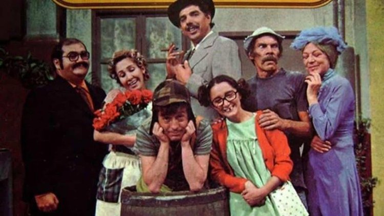 Os personagens de 'Chaves'.