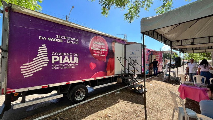 Piauí amplia diagnóstico e facilita rastreio do câncer para mais de 40 mil mulheres com Caminhão da Mamografia.