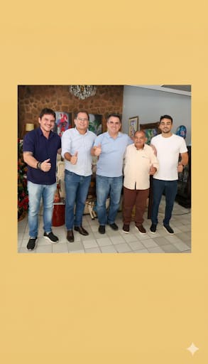 Surpreende presença de Carlos Eduardo, irmão do deputado Marcus Vinicius