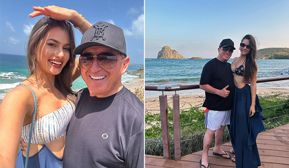 Amado Batista, 73, estaria noivo de miss 50 anos mais jovem; casamento em março (Foto: Reprodução/Redes Sociais) Amado Batista, 73, estaria noivo de miss 50 anos mais jovem; casamento em março (Foto: Reprodução/Redes Sociais)