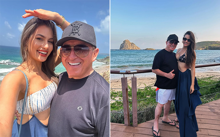 Amado Batista, 73, estaria noivo de miss 50 anos mais jovem; casamento em março