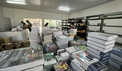 Bibliotecas da Uespi recebem investimentos infraestrutura, modernização dos serviços e ampliação do acesso ao acervo físico e digital. (Foto: Divulgação/Governo do Piauí) Bibliotecas da Uespi recebem investimentos infraestrutura, modernização dos serviços e ampliação do acesso ao acervo físico e digital. (Foto: Divulgação/Governo do Piauí)