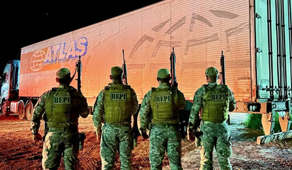 Carga de R$ 3 milhões é recuperada após roubo no Piauí. (Foto: Divulgação/Polícia Militar)