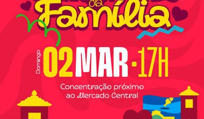 Carnaval da Família de Floriano promete reunir foliões de todas as idades (Foto: Divulgação / Prefeitura Municipal de Floriano)
