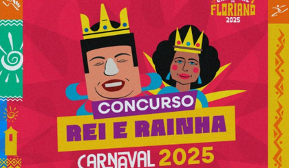 Concurso Rei e Rainha do Carnaval (Foto: Divulgação/Prefeitura de Floriano)