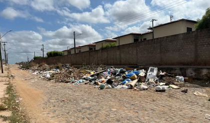De acordo com o Secretário de Segurança Pública de Teresina , Wagner Torres, o município adotará uma fiscalização mais rígida e quem for pego descartando lixo de forma irregular, será preso. (Foto: Izabella Lima/g1)