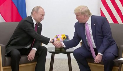 Estados Unidos e Rússia. (Foto: Reprodução / Record News) Estados Unidos e Rússia. (Foto: Reprodução / Record News)