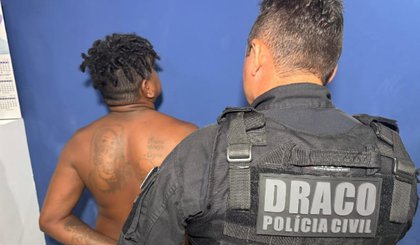 Faccionado suspeito de vários homicídios é preso (Foto: lupa1.com)