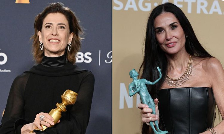 Fernanda Torres e Demi Moore