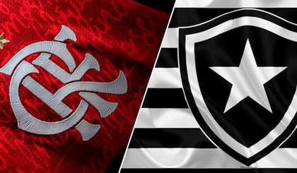 Flamengo x Botafogo (Foto: Reprodução) Flamengo x Botafogo (Foto: Reprodução)