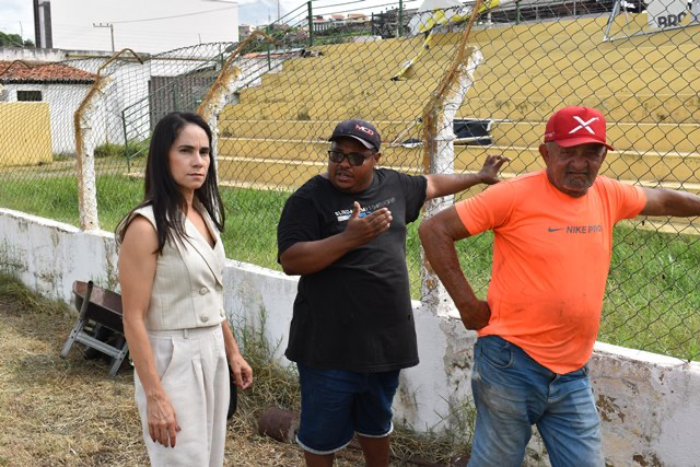 Gestora realiza diagnóstico e inicia melhorias no Estádio Helvídio Nunes em Picos