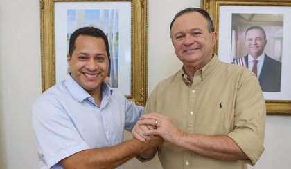 Gleydson Resende e governador Brandão (Foto: Instagram)