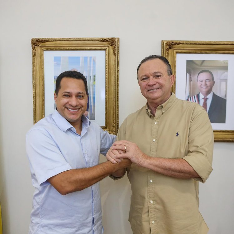 Gleydson Resende e governador Brandão
