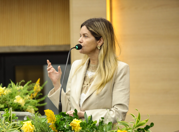 Gracinha Mão Santa será eleita para a 4ª secretaria da Alepi nesta terça (18).