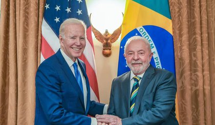Joe Biden e Lula: sem comparações, aos olhos do governo (Foto: Ricardo Stuckert/PR) Joe Biden e Lula: sem comparações, aos olhos do governo (Foto: Ricardo Stuckert/PR)