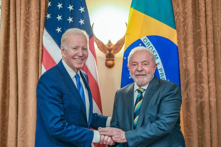 Joe Biden e Lula: sem comparações, aos olhos do governo