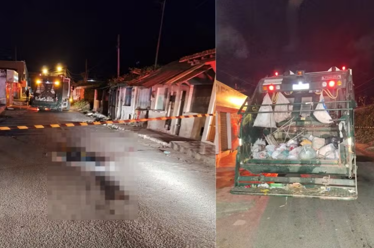 Maria de Fátima Rodrigues da Silva morreu após ser atropelada por caminhão de lixo.
