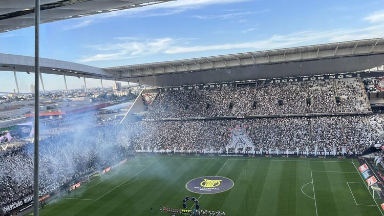 Neo Química Arena pronta para Corinthians x São Paulo pelo Brasileirão