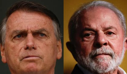 O ex-presidente Jair Bolsonaro e o presidente Luiz Inácio Lula da Silva (Foto: Reprodução)
