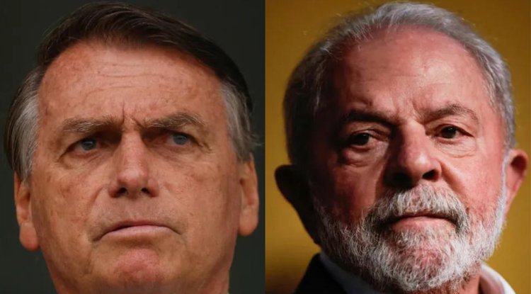 O ex-presidente Jair Bolsonaro e o presidente Luiz Inácio Lula da Silva