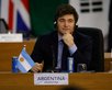 OEB premiou Javier Milei pelo impacto de suas políticas como presidente (Foto: Tânia Rêgo/Agência Brasil