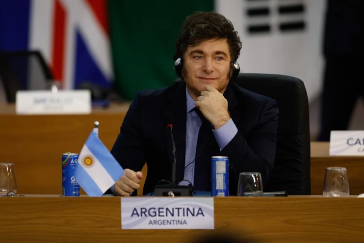 OEB premiou Javier Milei pelo impacto de suas políticas como presidente