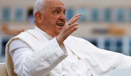 Papa Francisco durante visita a Luxemburgo. (Foto: REUTERS/Stephanie Lecocq)