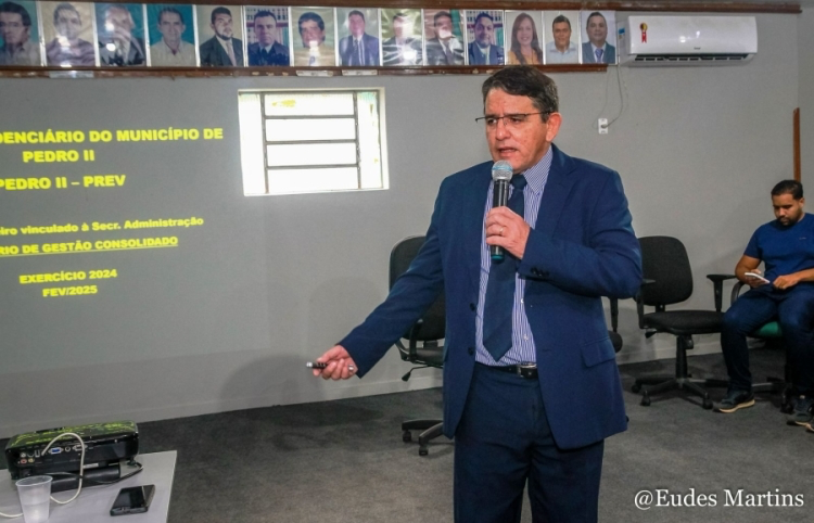Pedro II Prev apresenta gestão e reforça transparência em audiência pública.