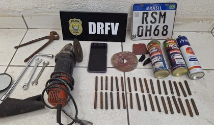 Polícia prende maior adulterador de motos e suspeito de roubos em Teresina (Foto: Divulgação / PC-PI) Polícia prende maior adulterador de motos e suspeito de roubos em Teresina (Foto: Divulgação / PC-PI)