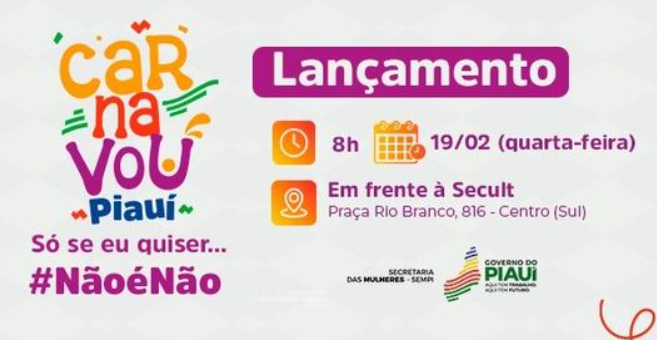 Secretaria das Mulheres lança campanha de carnaval contra importunação sexual na quarta-feira (19).