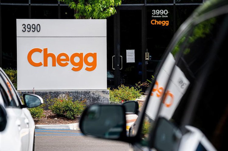Sede da Chegg em Santa Clara, Califórnia: empresa acusa o Google de concorrência desleal