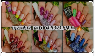 Unhas para carnaval