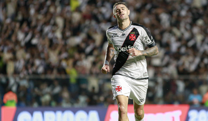 Vegetti marcou os dois gols do Vasco no empate contra o Volta Redonda. (Foto: Matheus Lima/Vasco) Vegetti marcou os dois gols do Vasco no empate contra o Volta Redonda. (Foto: Matheus Lima/Vasco)