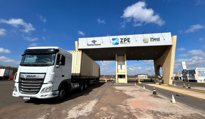 Zona de Processamento de Exportações do Piauí (ZPE). (Foto: Divulgação/Governo do Piauí)