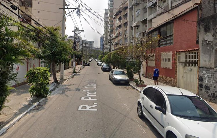 A Rua Professor Otacílio, em Santa Rosa, Niterói, onde o homem foi morto