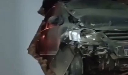 acidente na comunidade Vereda Grande Pi em Floriano (Foto: Instagram)