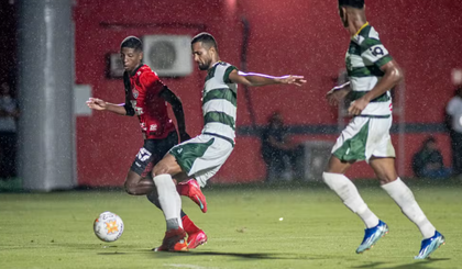 Altos e Vitória empatam em 1 a 1, pela Copa do Nordeste. (Foto: Victor Ferreira/EC Vitória)