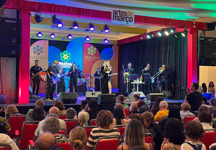 Artes de Março: Música, teatro e lançamentos literários no Teresina Shopping
