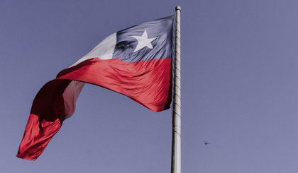 Bandeira do Chile.• Elias Almaguer/Unsplash (Foto: • Elias Almaguer/Unsplash) Bandeira do Chile.• Elias Almaguer/Unsplash (Foto: • Elias Almaguer/Unsplash)