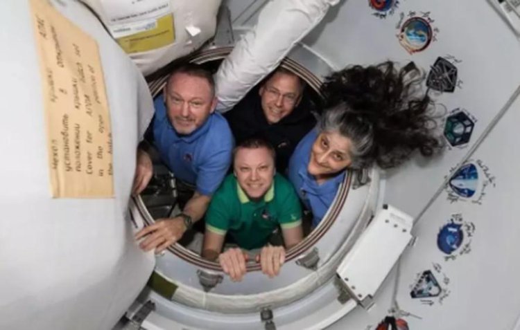 Crew-9 deve retornar à Terra em 16 de março com Butch Wilmore, Nick Hague, Suni Williams e Aleksandr Gorbunov