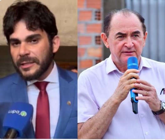 deputado Dr Marcus Vinicius Kalume e Prefeito Antõnio Reis