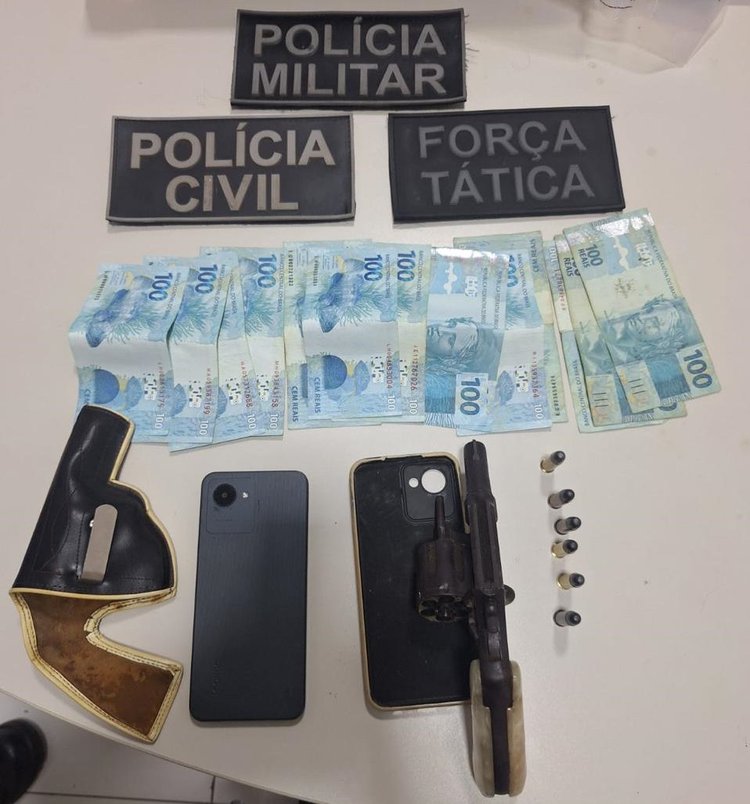 Foragido com mandados de prisão por roubo é preso após fazer reféns no Piauí