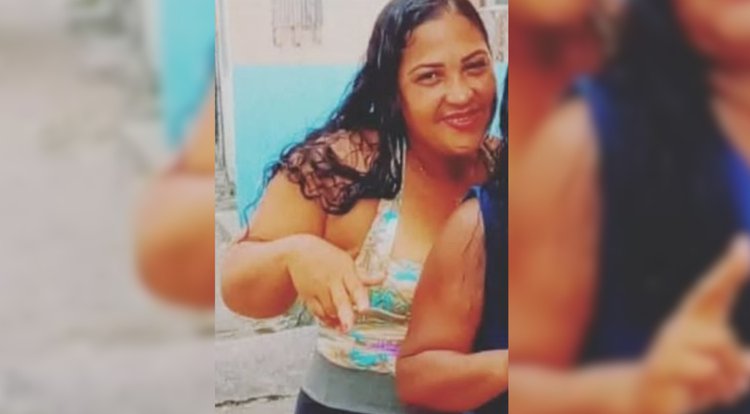 Geane Fernandes Gonçalves Pereira, de 39 anos, foi assassinada com vários golpes de faca quando foi buscar o filho, de 3 meses, na casa do pai da criança.• Reprodução