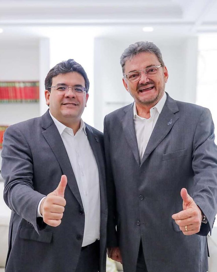 Governador Rafael Fonteles e ex-governador Wilson Martins (PT)