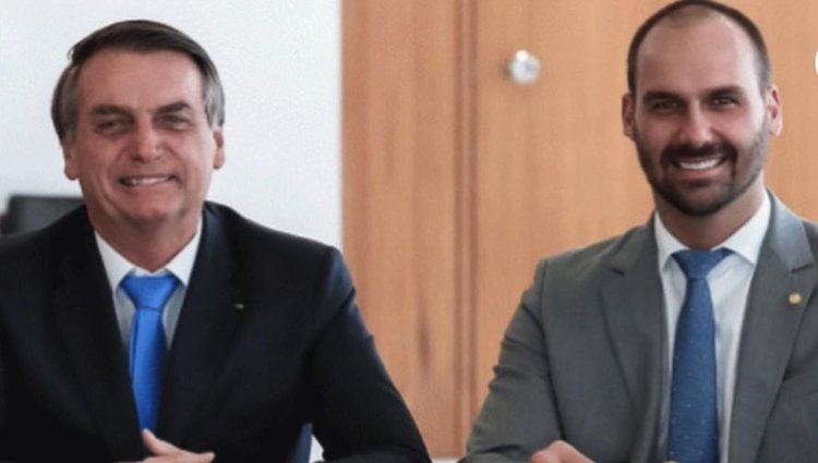 Jair e Eduardo Bolsonaro