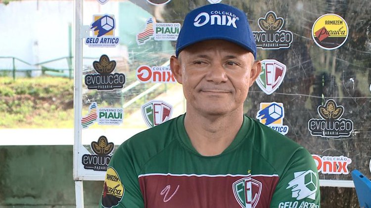 Marcinho Guerreiro, técnico do Fluminense-PI