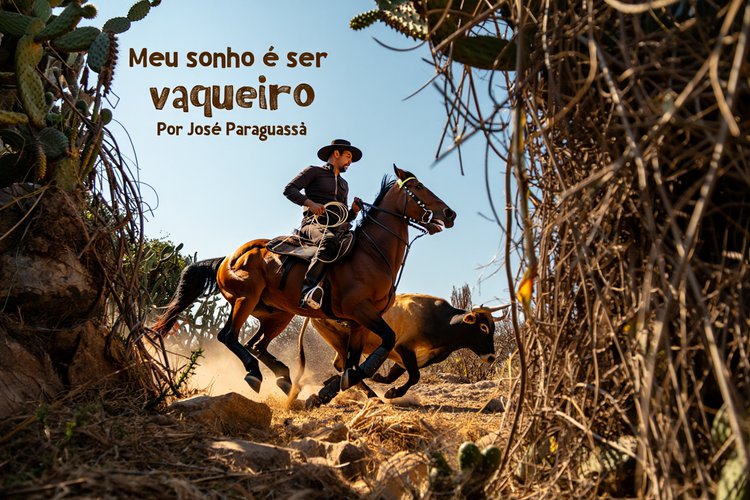 Meu sonho é ser vaqueiro