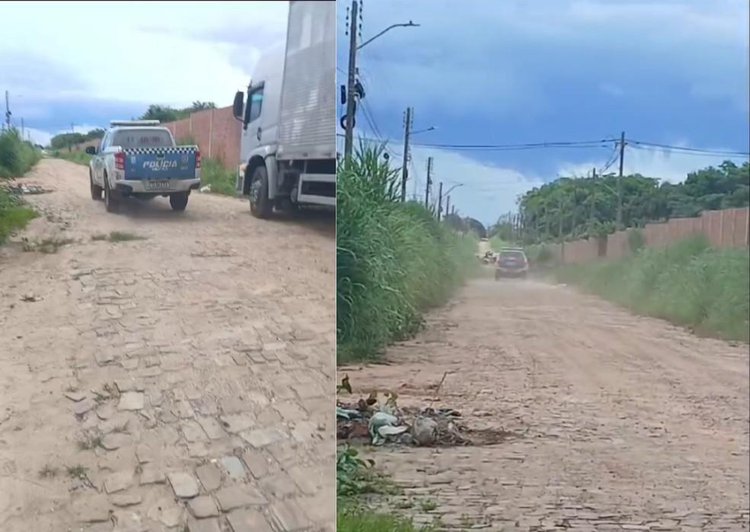 Motorista por aplicativo tem carro roubado e é colocado em porta-malas durante arrastão na Zona Sul de Teresina