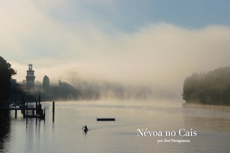 Névoa no cais