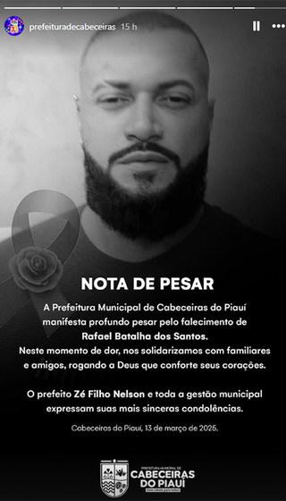 Nota de pesar
